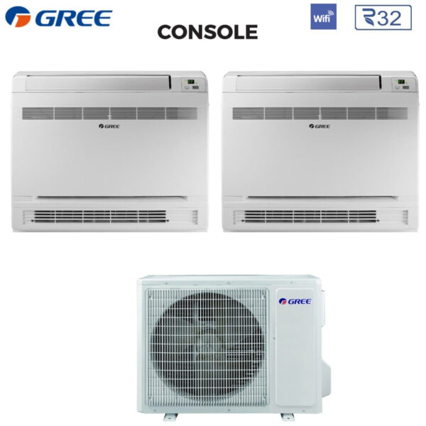 immagine-1-gree-climatizzatore-condizionatore-gree-dual-split-inverter-console-99-con-gwhd14nk6ko-r-32-wi-fi-integrato-90009000-jpg