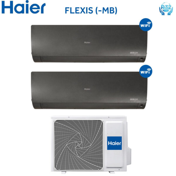 immagine-1-haier-climatizzatore-condizionatore-haier-dual-split-inverter-serie-flexis-black-918-con-2u50s2sc1fa-r-32-wi-fi-integrato-900018000-colore-nero-novita-ean-8059657012166-jpg