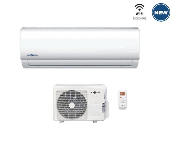 DC-omvormer airconditioner Hokkaido Active Line 12000 btu R-32 Wi-Fi optioneel A++ HKEU 353 ZAL