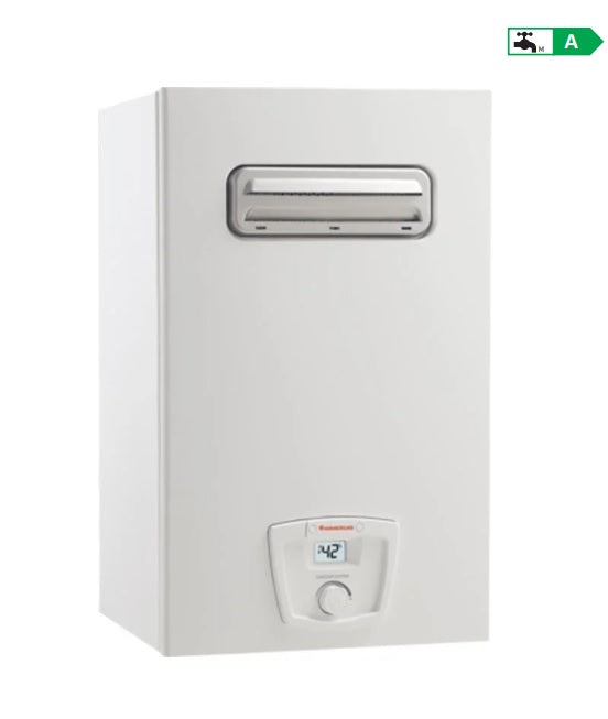 Buitenwaterverwarmer met afgesloten kamer Immergas CAESAR EXTRA 11 CS methaangascode 3.028687 lage NOx