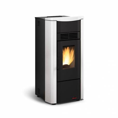 La Nordica Geventileerde pelletkachel La Nordica Extraflame GIUSY EVO 7 kW Witte kleur