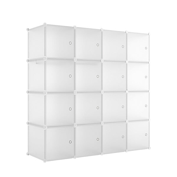 Garderobekast 16 modules in kunststof met EAN 8024299800808