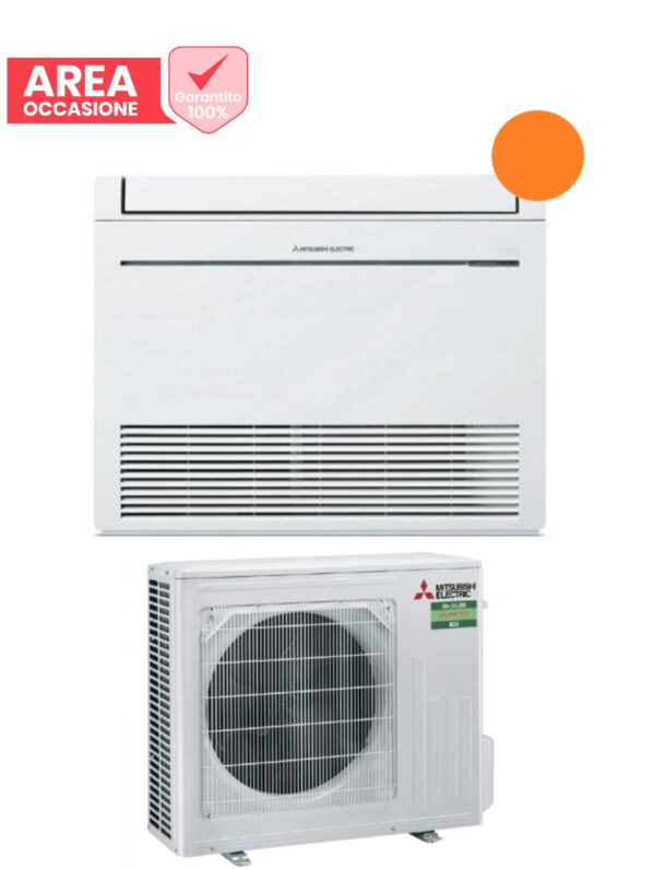 Mitsubishi Electric Retouren IN DE GEBIED Airconditioning Mitsubishi Elektrisch Inverter Vloer MFZ-KT50 18000 Btu Gas R-32 Wi-Fi Optioneel
