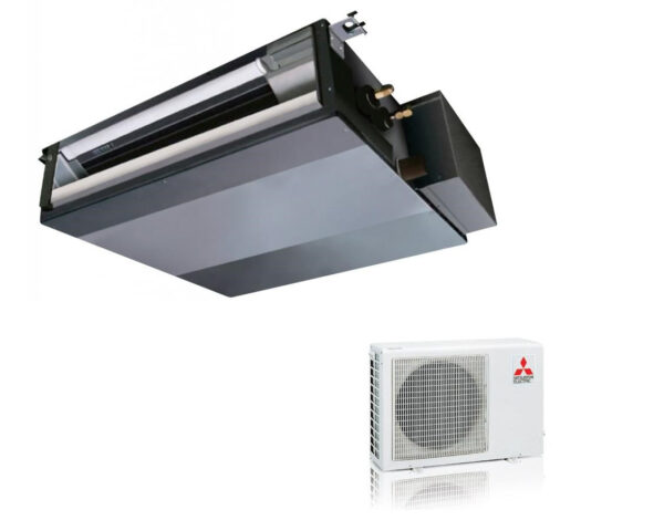 immagine-1-mitsubishi-electric-climatizzatore-condizionatore-mitsubishi-electric-canalizzato-canalizzabile-inverter-12000-btu-sez-m35da-suz-ka35-r-410-wi-fi-optional-completo-di-coman