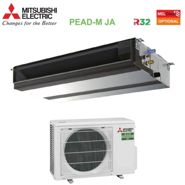 immagine-1-mitsubishi-electric-climatizzatore-condizionatore-mitsubishi-electric-canalizzato-canalizzabile-power-inverter-media-prevalenza-18000-btu-pead-m50ja-puz-zm50vka-r-32-wi-fi