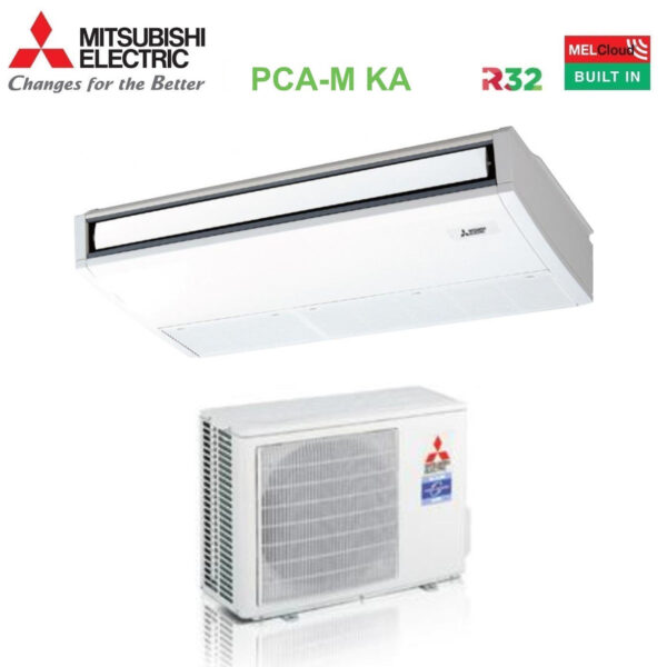 immagine-1-mitsubishi-electric-climatizzatore-condizionatore-mitsubishi-electric-pensile-a-soffitto-power-inverter-serie-p-21000-btu-pca-m60ka-r-32-wi-fi-optional-comando-remoto-prism