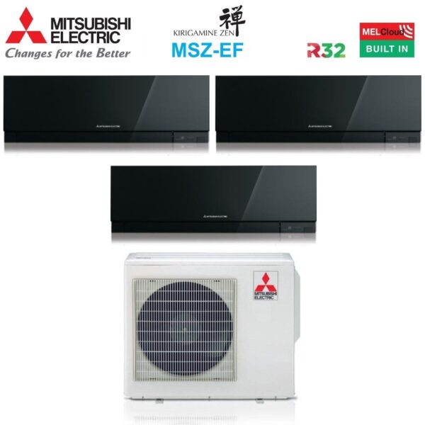 immagine-1-mitsubishi-electric-climatizzatore-condizionatore-mitsubishi-electric-trial-split-inverter-serie-kirigamine-zen-black-msz-ef-91518-con-mxz-3f68vf-r-32-wi-fi-integrato-color