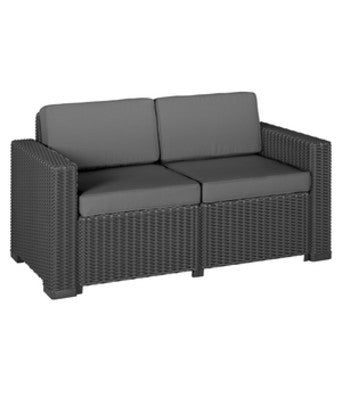 2-zitsbank met kussens 'Allibert California'