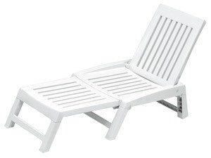 NO BRAND ORFEO Opvouwbaar kinderbedje in witte schokbestendige hars