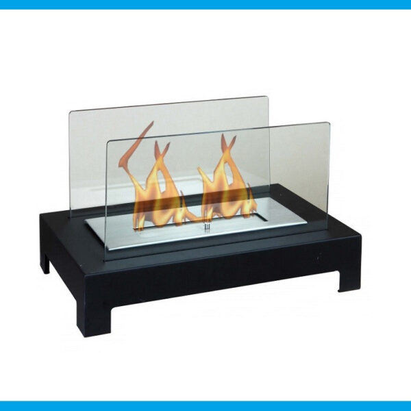 NO BRAND A301 vrijstaande bio-ethanol haardkachel 3,5 kW Afmetingen 46x28x30h cm