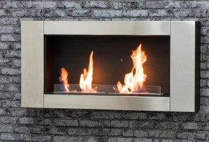 NO BRAND Lange bio-ethanol haardkachel Afmetingen 95x16x54h cm