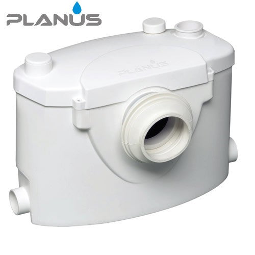 Planus SaniBasic / BROYSAN WC 230 V Witte Cassette Trichter met Aanslagen en Sluitbanden