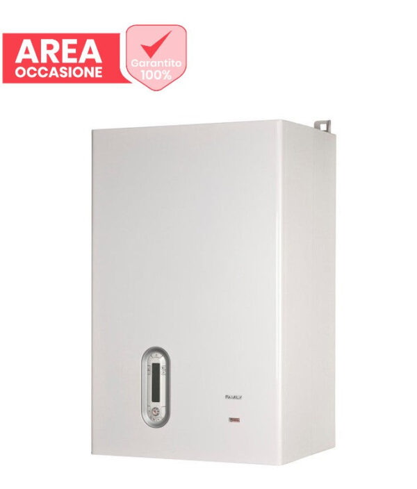 Retouren Caldaia Riello Familie AQUA CONDENS 3.5 gecondenseerd met 60 liter volledige ketel met rookafvoerkit