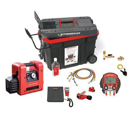 Rothenberger Universeel Stofzuiger- en Laadstation ROCADDY 120 R32 Digitaal