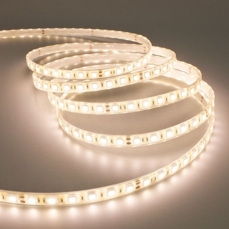 vaste LED-strip voor buiten, rol van 5 m, warm licht