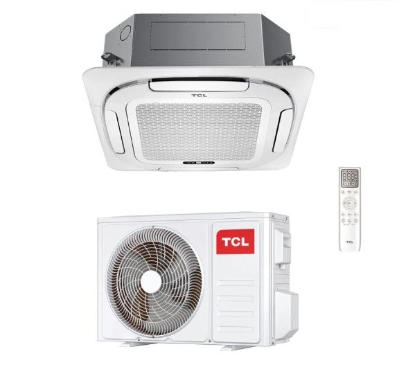 immagine-1-tcl-condizionatore-cassetta-4-vie-tcl-90×90-42000-btu-r-32-wi-fi-optional