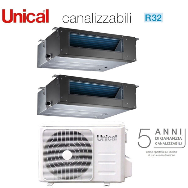 immagine-1-unical-climatizzatore-condizionatore-unical-dual-split-inverter-canalizzabile-1818-con-kmx4-36he-r-32-1800018000-jpg