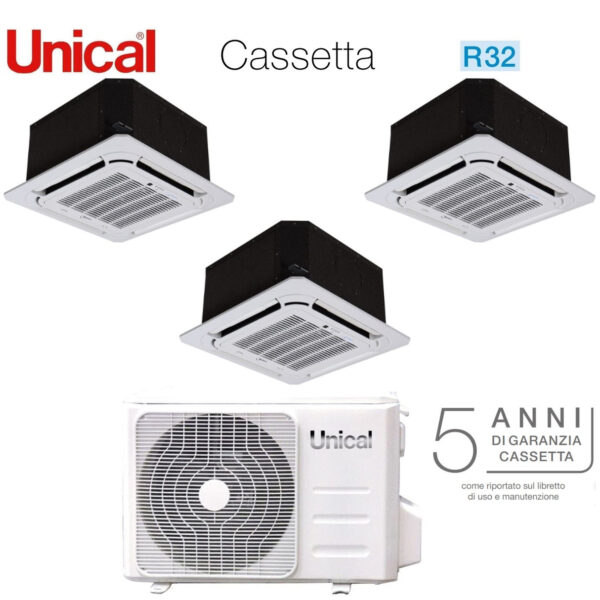 immagine-1-unical-climatizzatore-condizionatore-unical-trial-split-inverter-a-cassetta-121218-con-kmx4-36he-r-32-120001200018000-jpg