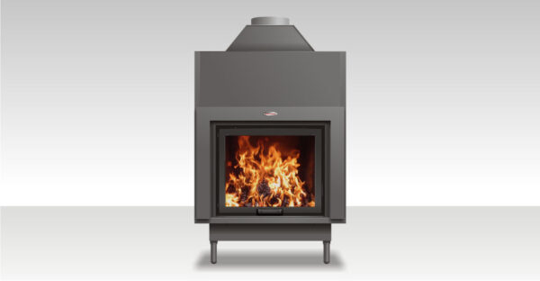 Vulcano Hout Nieuwe VULCANO 25 met verticale verdwijning 2 schakelaars met centraline ingeschreven