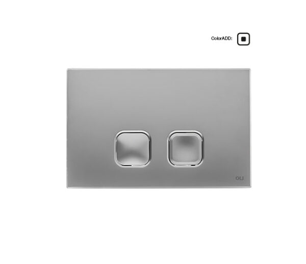 immagine-2-oli-placca-di-comando-oli-74-plain-doppio-tasto-per-cassetta-scarico-in-abs-colore-cromo-satinato-jpg