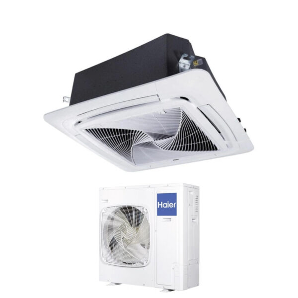 immagine-4-haier-climatizzatore-condizionatore-haier-cassetta-90×90-round-flow-36000-btu-abh105h1erg-trifase-r-32-wi-fi-optional-con-pannello-no-sensor-incluso-comando-a-filo-haier-yr