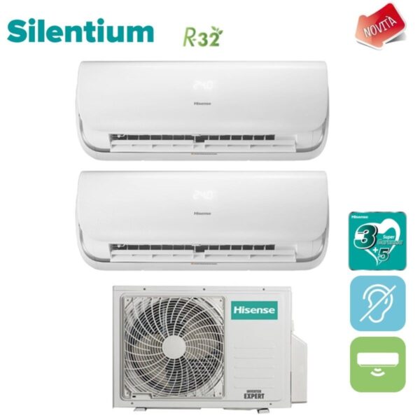 immagine-4-hisense-climatizzatore-condizionatore-hisense-dual-split-inverter-serie-silentium-99-con-2amw35u4rra-r-32-wi-fi-integrato-90009000-novita-ean-8059657013651-jpg