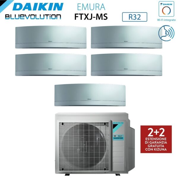 immagine-6-daikin-climatizzatore-condizionatore-daikin-bluevolution-penta-split-inverter-serie-emura-silver-77121212-con-5mxm90n-r-32-wi-fi-integrato-70007000120001200012000-colore-ar