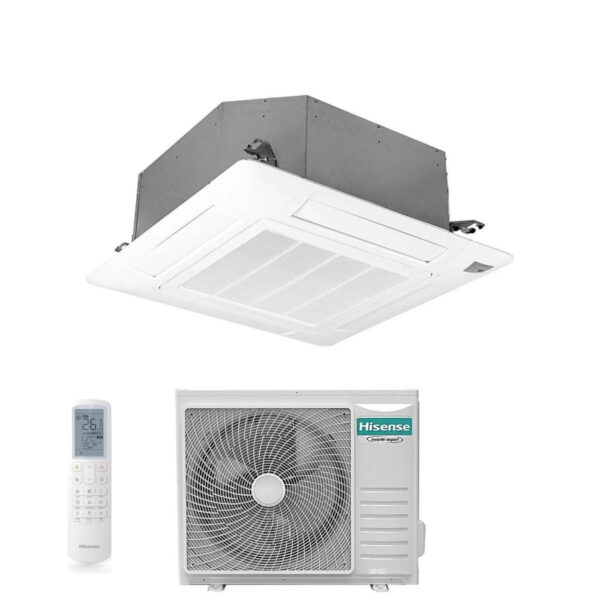 immagine-7-hisense-condizionatore-a-cassetta-hisense-turbo-36000-btu-auc105ur4rkc8-auw105u4rw8-r-32-wi-fi-optional-con-telecomando-e-pannello-incluso