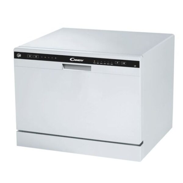 Candy Free-Installatie Slim Vaatwasser 6 Plaatsinstellingen CDCP 6/E (H43,8xL50xD50) Klasse F