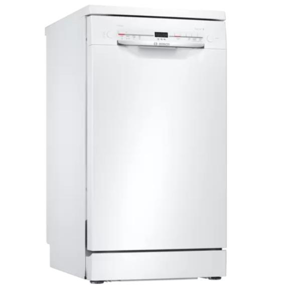 Slanke vrijstaande vaatwasser Bosch SRS2IKW04E 9 couverts Serie 2 Klasse F