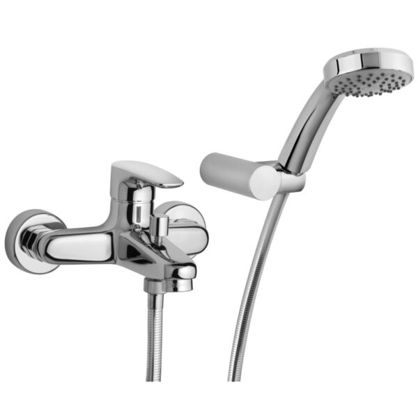 PAINI Kraanmengkraan PARALLEL serie Enkelgreeps Buitenbad + Duplex code 47CR105